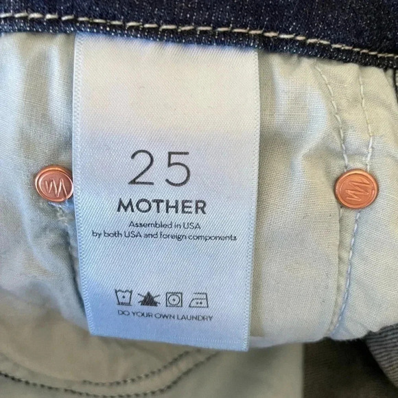 Mother the looker crop in on the edge skinny denim - Picture 12 of 16